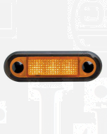 Hella Narrow Rim LED Courtesy Lamp - Amber, 12V DC (95951001)