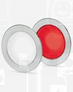 Hella 2JA958340101 EuroLED 95 Gen 2 Round Down Light Dual Colour Recess Mount w/ Spring Clip - White/Red