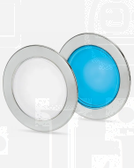 Hella 2JA958340111 EuroLED 95 Gen 2 Round Down Light Dual Colour Recess Mount w/ Spring Clip - White/Blue