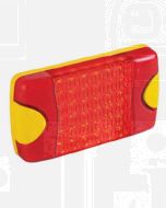 Hella Mining HM95903700 DuraLed M-Series High Intensity Warning Beacon - Narrow Beam Bare Wire, Red