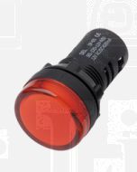 Hella LED Pilot Lamp - Red, 12V AC/DC (2716) 