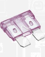 Hella MIning 9.HM4973 Mini Blade Fuse - 3A, Violet (Pack of 30)