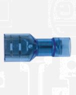 Hella PC Fully Insulated Female Blade Terminals - Blue (Pack of 10) (8207)