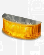 Hella LED Front End Outline Marker Lamp Amber 12/24V Matt Finish