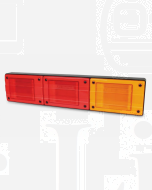 Hella 2427-H Designline LED Triple Module Stop/Rear Position/Rear Direction Indicator Lamp - Horizontal Mount