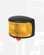 Hella LED Supplementary Side Marker Lamp Amber 12/4V CAB Marker Black