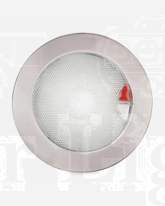 Hella 2JA980630011 EuroLED Touch 150 Down Lights White Plastic Rim - White/Red Light