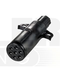 Hella 7 Pole Nylon SAE Trailer Plug (4934NY) 