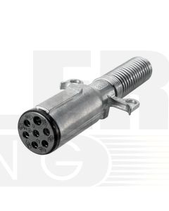 Hella 4934 7 Pole SAE Metal Trailer Plug