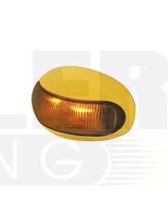 Hella Mining HM2026 DuraLED Marker Lamp Bare Wire - Amber Cabin Marker