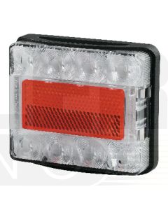 Hella Submersible LED Rear Combination Lamp with Licence Plate Funcion - 6.0m Cable (2395-6M)