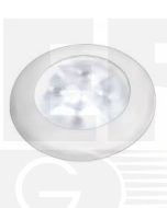 Hella Round LED Courtesy Lamp - Warm White, Hi-Intensity, 12V DC (98050071)