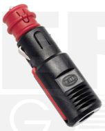 Hella 2 Pole Cigarette Lighter/DIN Plug - Fused (4952)