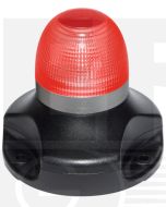 Hella 360 Nylon MultiFLASH Signal LED - Red Illuminated (98091140)