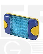 Hella Mining HM95903760D DuraLed M-Series High Intensity Warning Beacon - Narrow Beam DT Plug, Blue