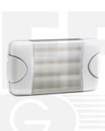 Hella DuraLed Plus Universal High Efficacy 20 LED Spread Beam Lamp - White Housing (98060801)