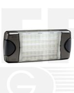 Hella DuraLed Universal High Efficacy 50 LED Wide Spread Beam Lamp - Charcoal Housing (98060403)