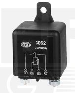 Hella 3062 High Capacity Normally Open Relay - 4 Pin, 24V DC