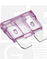 Hella MIning 9.HM4973 Mini Blade Fuse - 3A, Violet (Pack of 30)