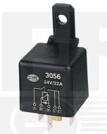 Hella 3056 Normally Open Relay with Diode - 5 Pin, 24V DC