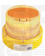 Hella Mining HM360ADIR OptiRAY LED Warning Beacon - Direct Mount, Amber