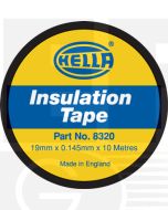 Hella PVC Electrical Insulation Tape - Black, 10m (8320)