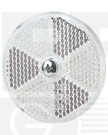 Hella 2917 White Retro Reflector