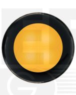 Hella Round LED Courtesy Lamp - Yellow, 12V DC (98050701)