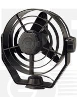 Hella Turbo Fan - Black, 12V DC (6100)