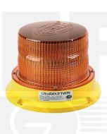 Hella Mining HM500ADIR UltraRAY-R Twin Amber LED Warning Beacon