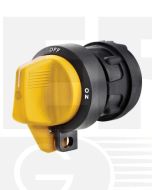 Hella Battery Master Lockout Switch, Yellow Handle HM7592Y