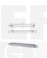 Hella Strip LED Safety Daylights Kit (5618)