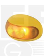 Hella Mining HM2051 DuraLED Marker Lamp Bare Wire - Amber Marker