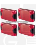 Hella 2330BULK DuraLed Red Stop / Rear Position Lamp Pack of 4