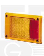 Hella Jumbo LED Rear Direction Indicator Module - Inbuilt Retro Reflector (2138)