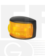 Hella LED Front Position Marker Lamp Amber 12/24V Black Base