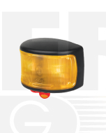 Hella LED Supplementary Side Marker Lamp Amber 12/4V CAB Marker Black